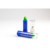 Labial color verde fluorescente