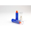 Labial color naranja fluorescente
