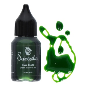 Sangre artificial verde espesa 20 ml.