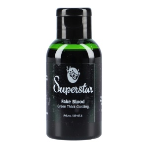 Sangre artificial verde espesa 50 ml.