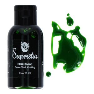 Sangre artificial verde espesa 50 ml.